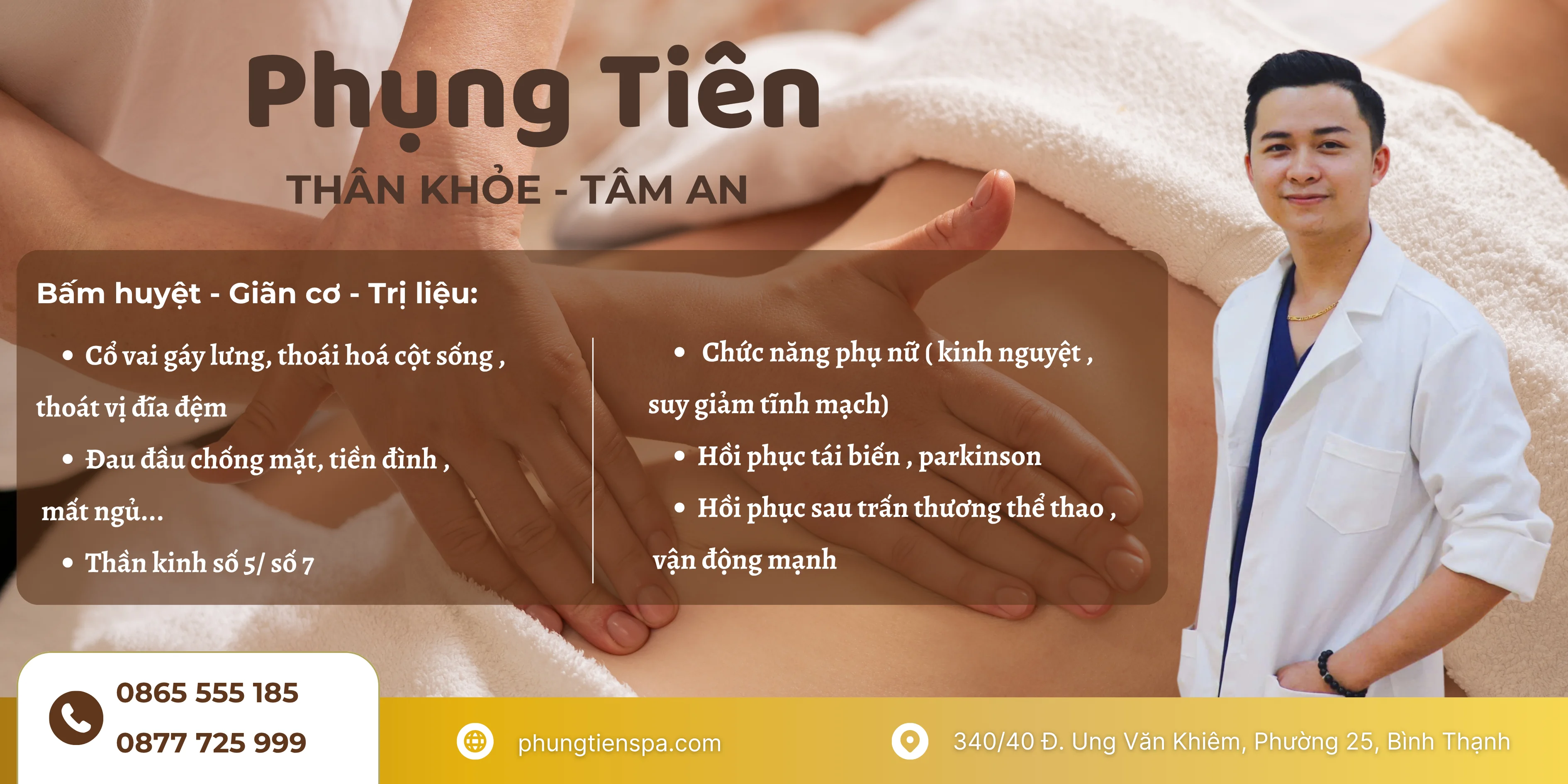 PHỤNG TIÊN - Massage Cổ Vai Gáy Bình Thạnh